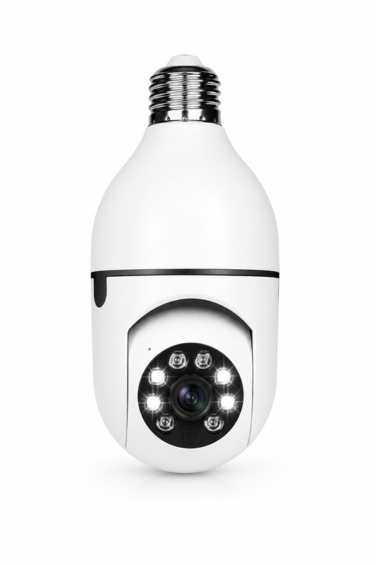 Camaras De Seguridad Tipo Bombillo Wifi